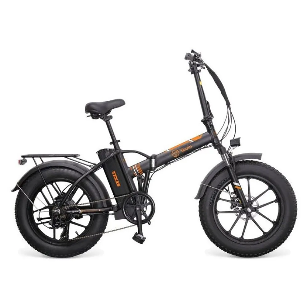Youin Texas Ll Hopvikbar Elcykel, Black, One Size