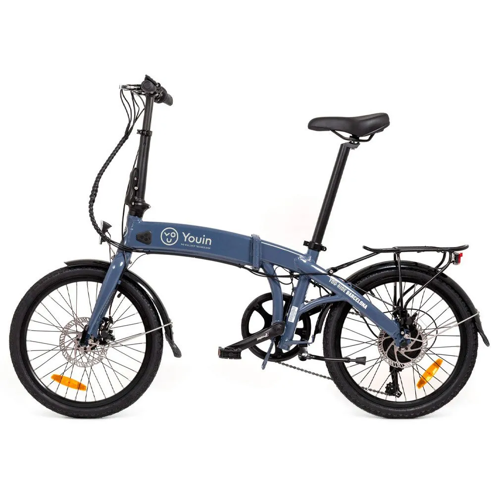 Youin You-ride Barcelona Hopvikbar Elcykel, Blue, One Size, 250Wh
