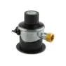 Yregas 4kg/h 2 Bar En-12864 Gasregulator, Black / steel, One Size