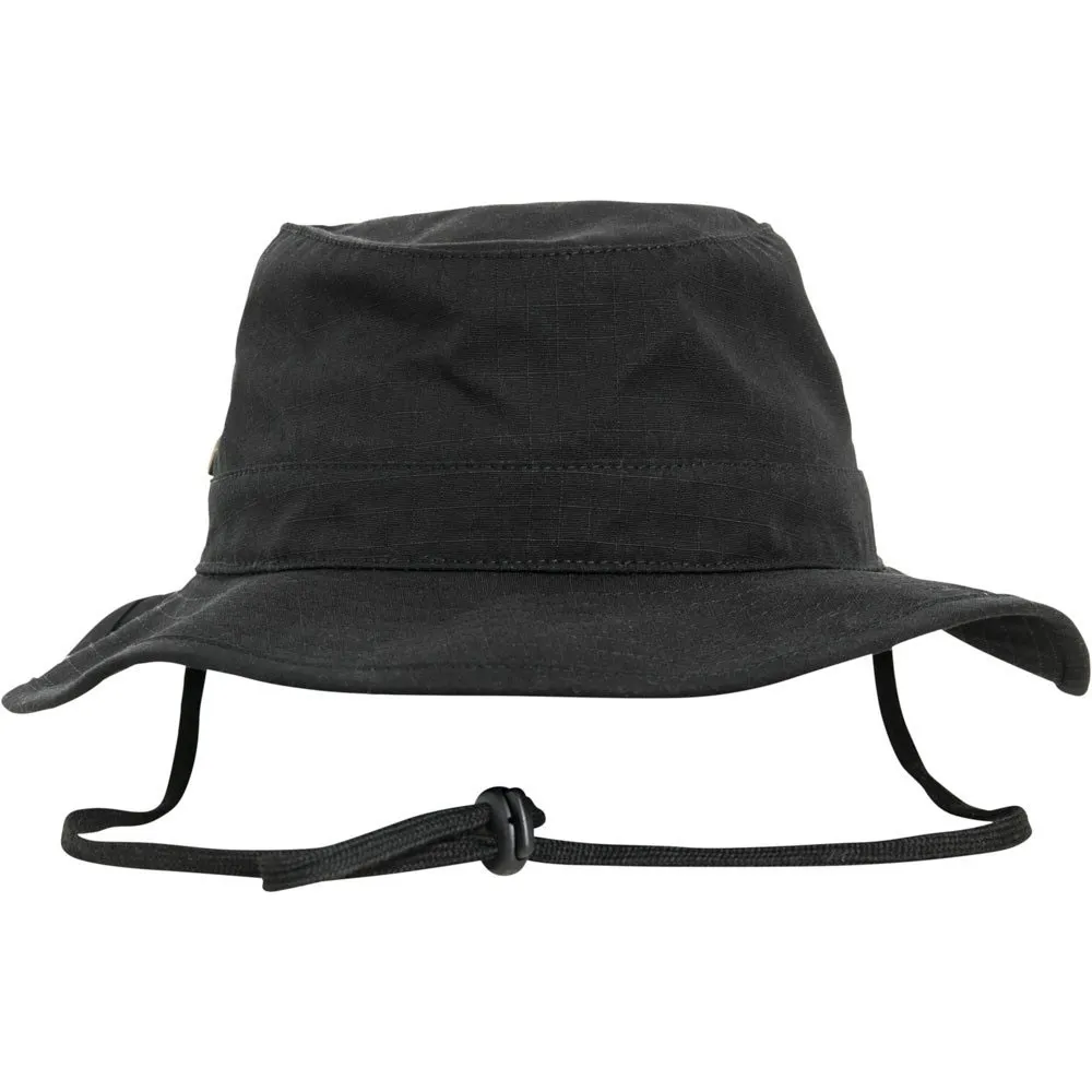 Yupoong Fishing Ripstop Hatt, Black