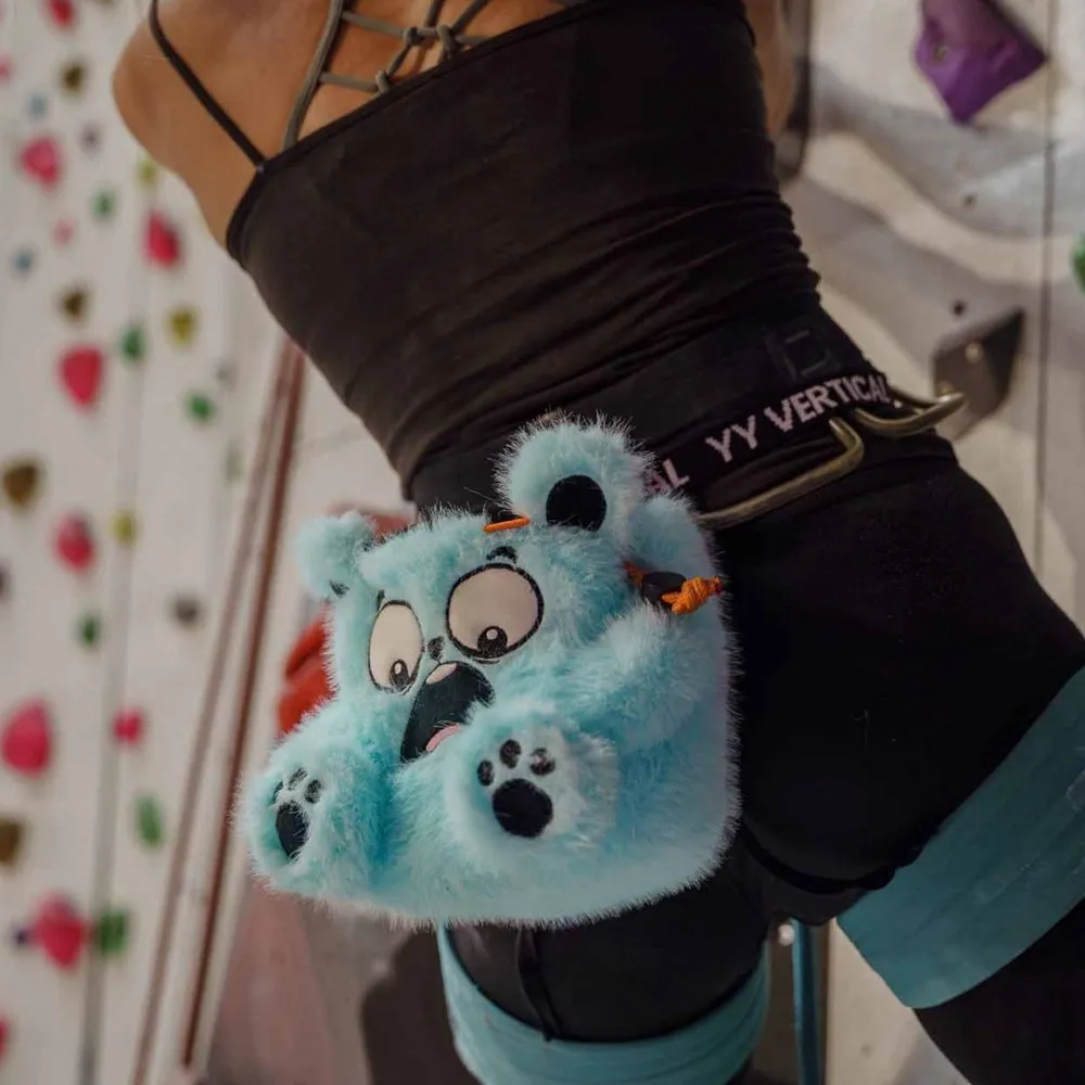 YY Vertical Bear Kritpåse, Light blue, One Size