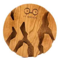 YY Vertical Circle Nyckelring YY Vertical Circle Nyckelring