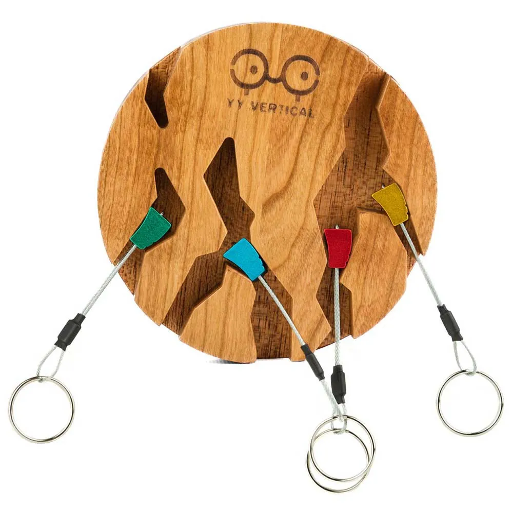 YY Vertical Circle Nyckelring YY Vertical Circle Nyckelring