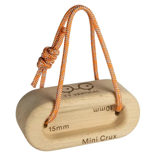 YY Vertical Mini Crux Klättergrepp, Wood, One Size
