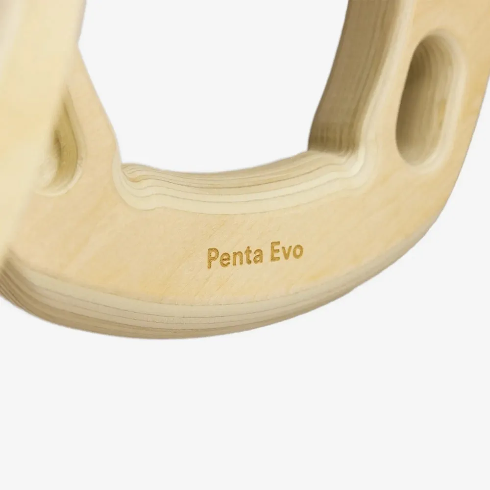 YY Vertical Penta Evo Klättergrepp, Wood, One Size