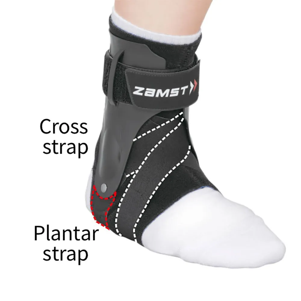 Zamst A2-dx Stöd För Vänster Fotled Refurbished, Black, XL Zamst A2-dx Stöd För Vänster Fotled Refurbished, Black, XL