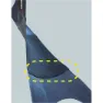 Zamst Filmista Knäskydd, Black, M