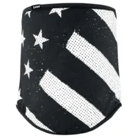 Zan Headgear Sportflex® Black&white Flag Halsvärmare Zan Headgear Sportflex® Black&white Flag Halsvärmare