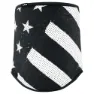Zan Headgear Sportflex® Black&white Flag Halsvärmare, Black / white