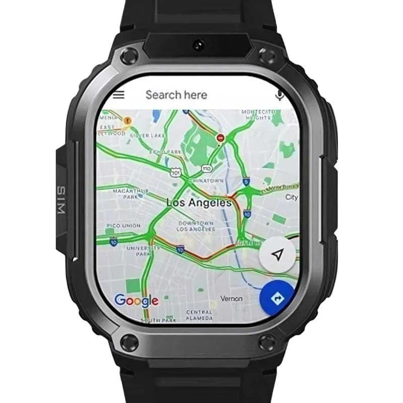 Zebla Thor Sq Smartklocka, Black