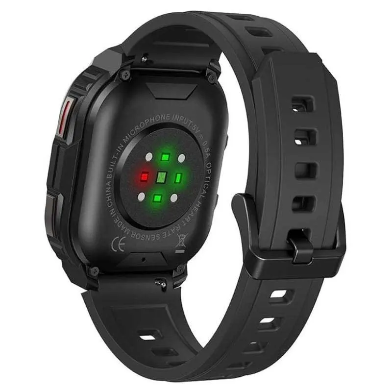 Zebla Thor Sq Smartklocka, Black