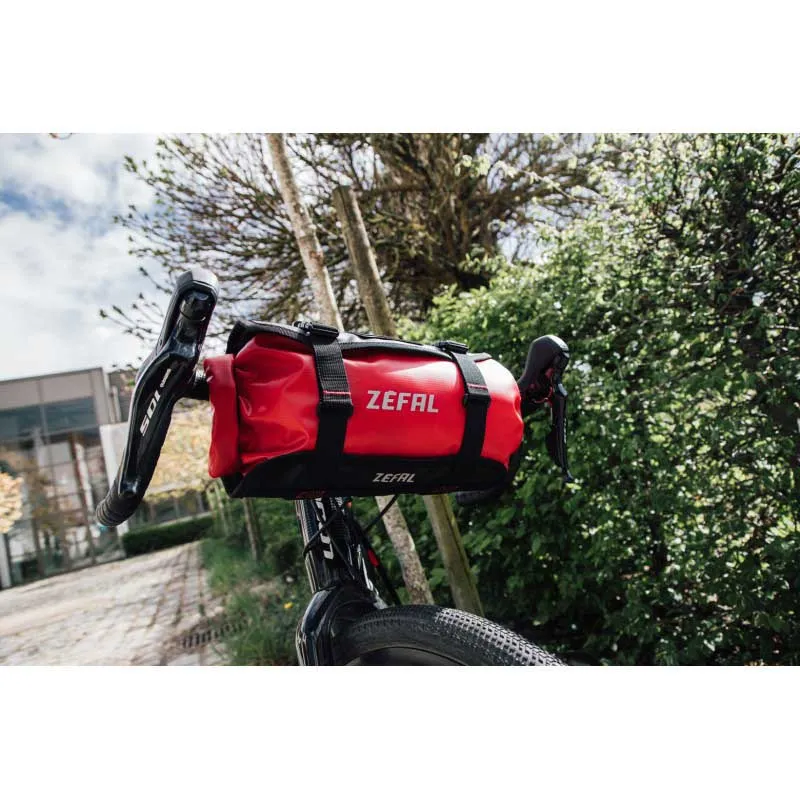 Zéfal Adventure F5 Styrväska 5l, Black / red, One Size