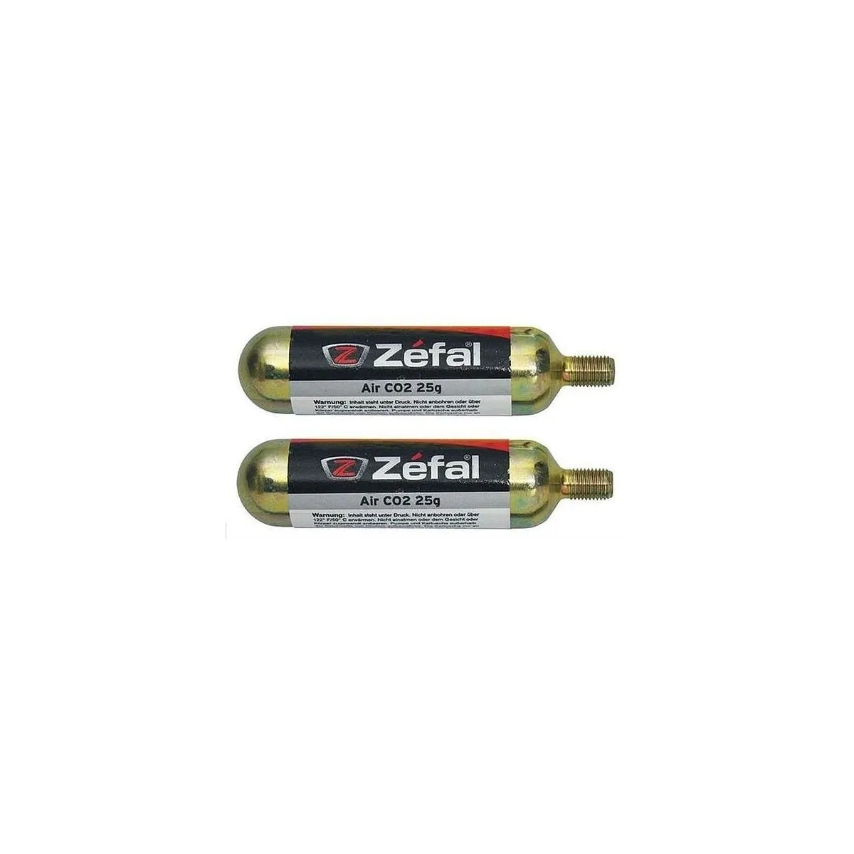 Zéfal CO2 25g Compressed Air Cartridge Thread (2 units)