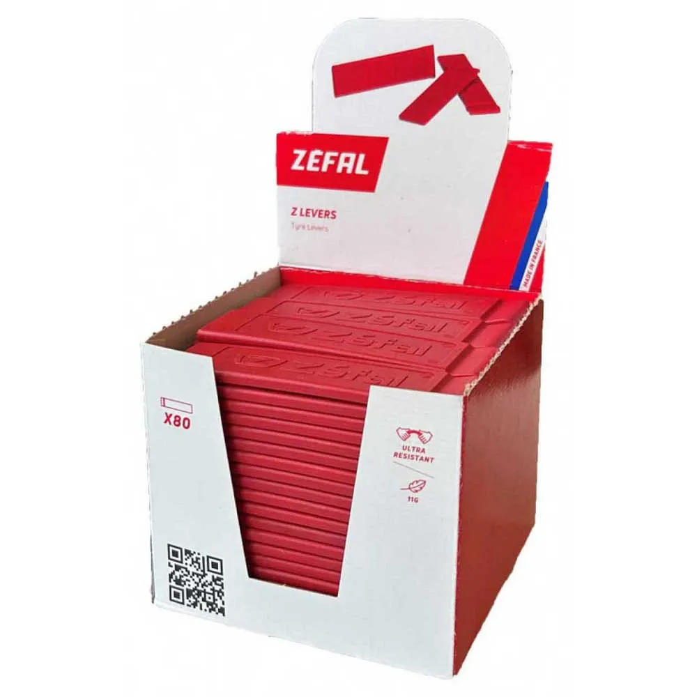 Zéfal Däckjärnsset 80 Enheter, Red, One Size
