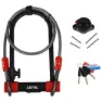 Zéfal K-traz U13 Bygellås, Black / red, 230 x 115 x 13mm / 10 x 1200mm