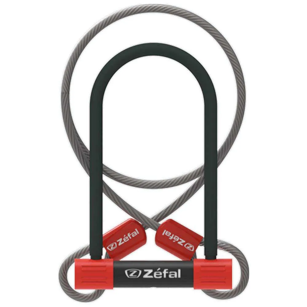 Zéfal K-traz U13 Bygellås, Black / red, 230 x 115 x 13mm / 10 x 1200mm