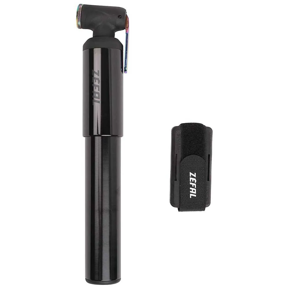 Zéfal Mt. Mini Mini Pump, Black, 58psi