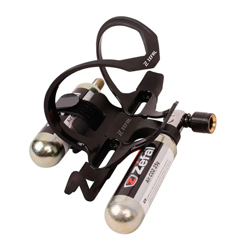 Zéfal Pulse Z2i Co2 Flaskhållare, Black, One Size Zéfal Pulse Z2i Co2 Flaskhållare, Black, One Size