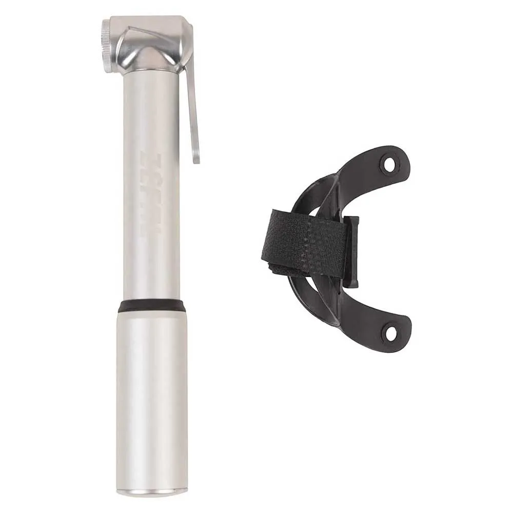 Zéfal Road Micro Mini Pump, Silver, 100psi