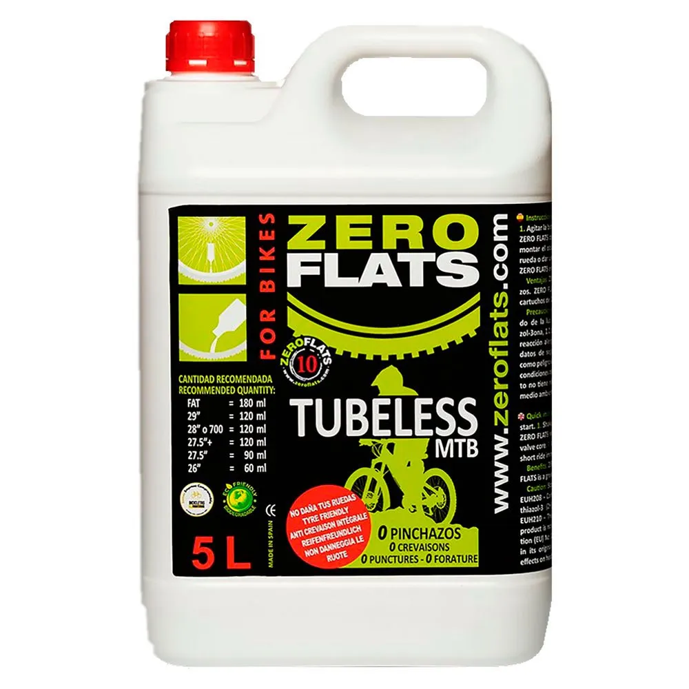Zeroflats Anti Puncture Slanglöst Tätningsmedel 5000ml