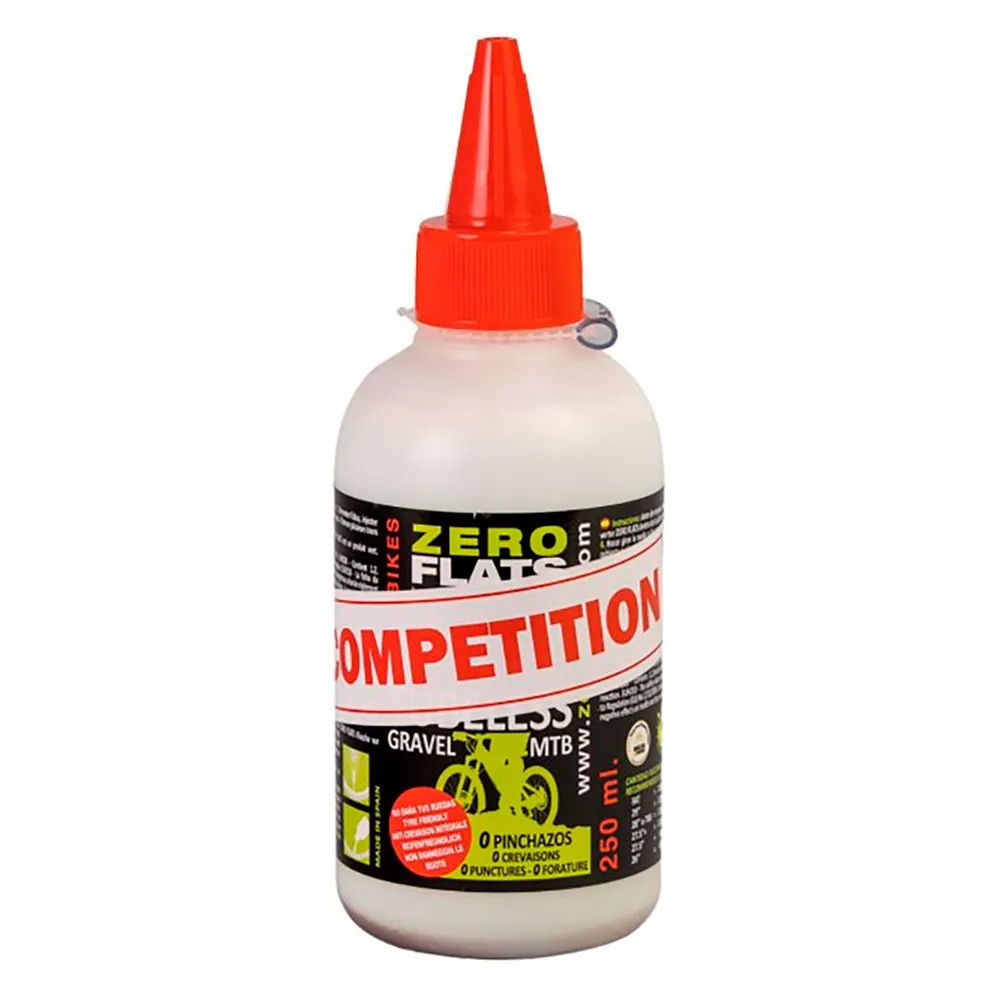 Zeroflats Competition Mtb/enduro Slanglöst Tätningsmedel 1l, White, One Size