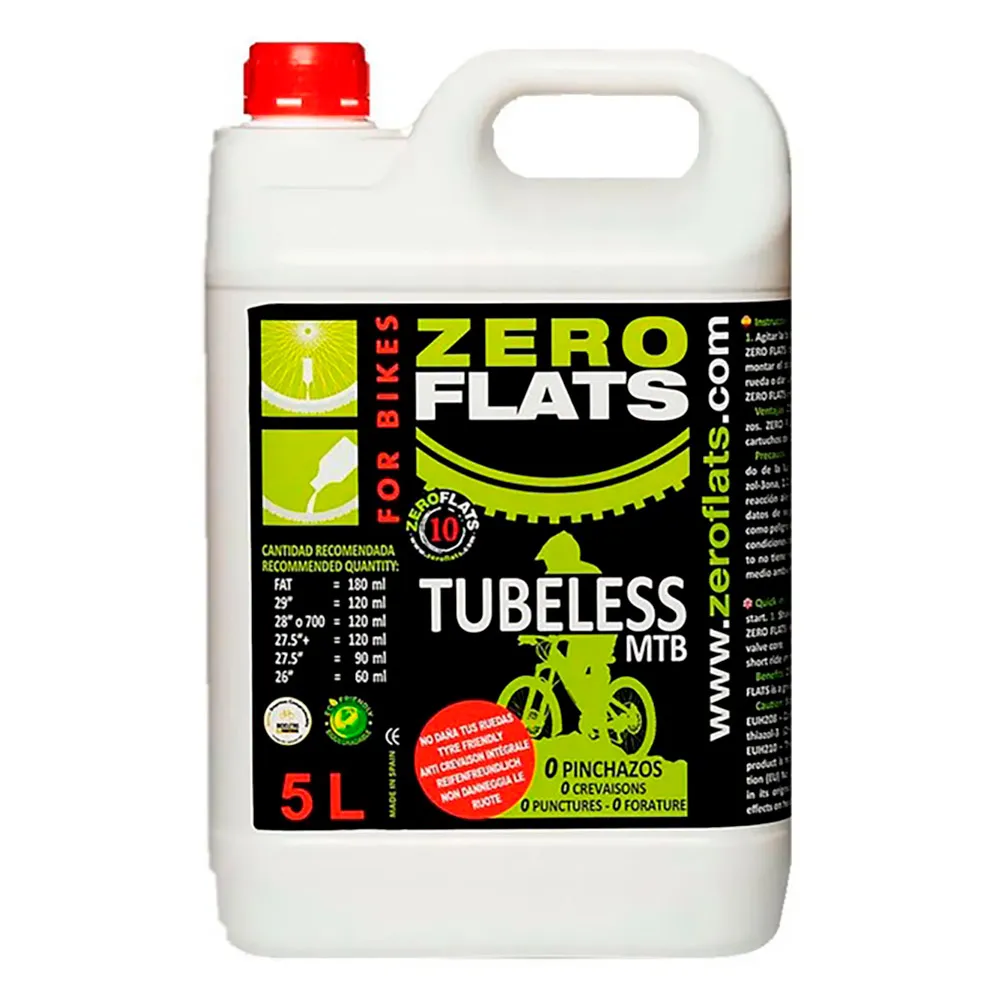 Zeroflats Texnik Slangtätning 5l, White, One Size
