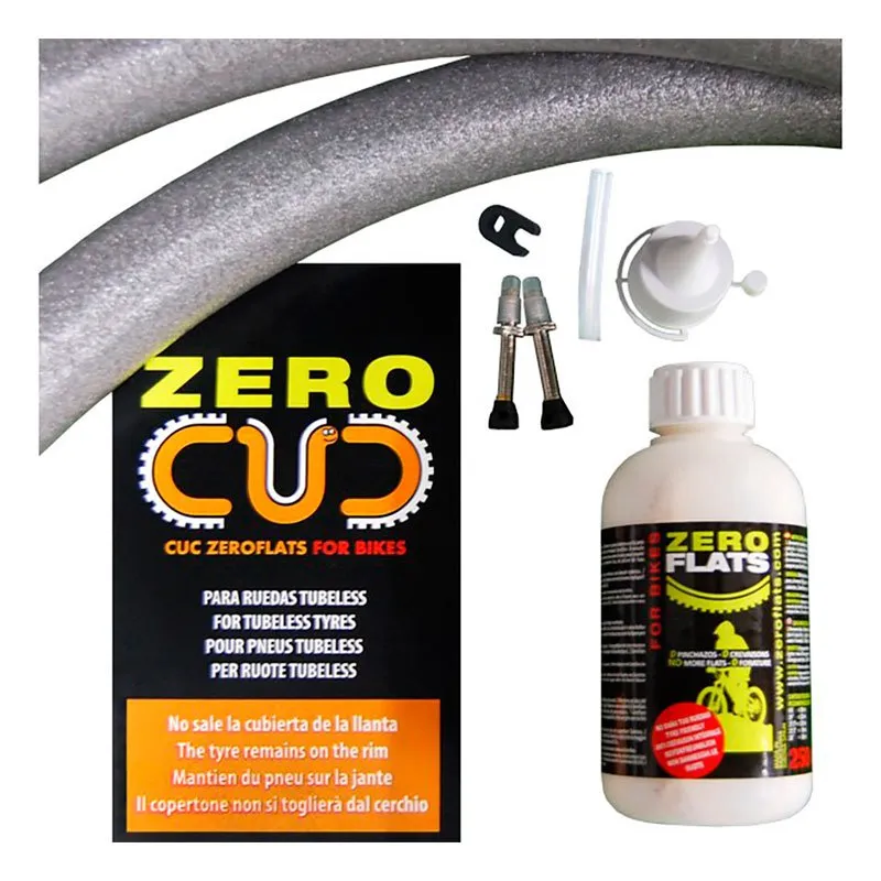 Zeroflats Zerocuc 30 Mm Anti Puncture Reparationssats, White, 650B - 27.5"