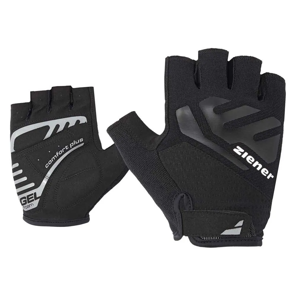 Ziener Caecilius Korta Handskar, Black