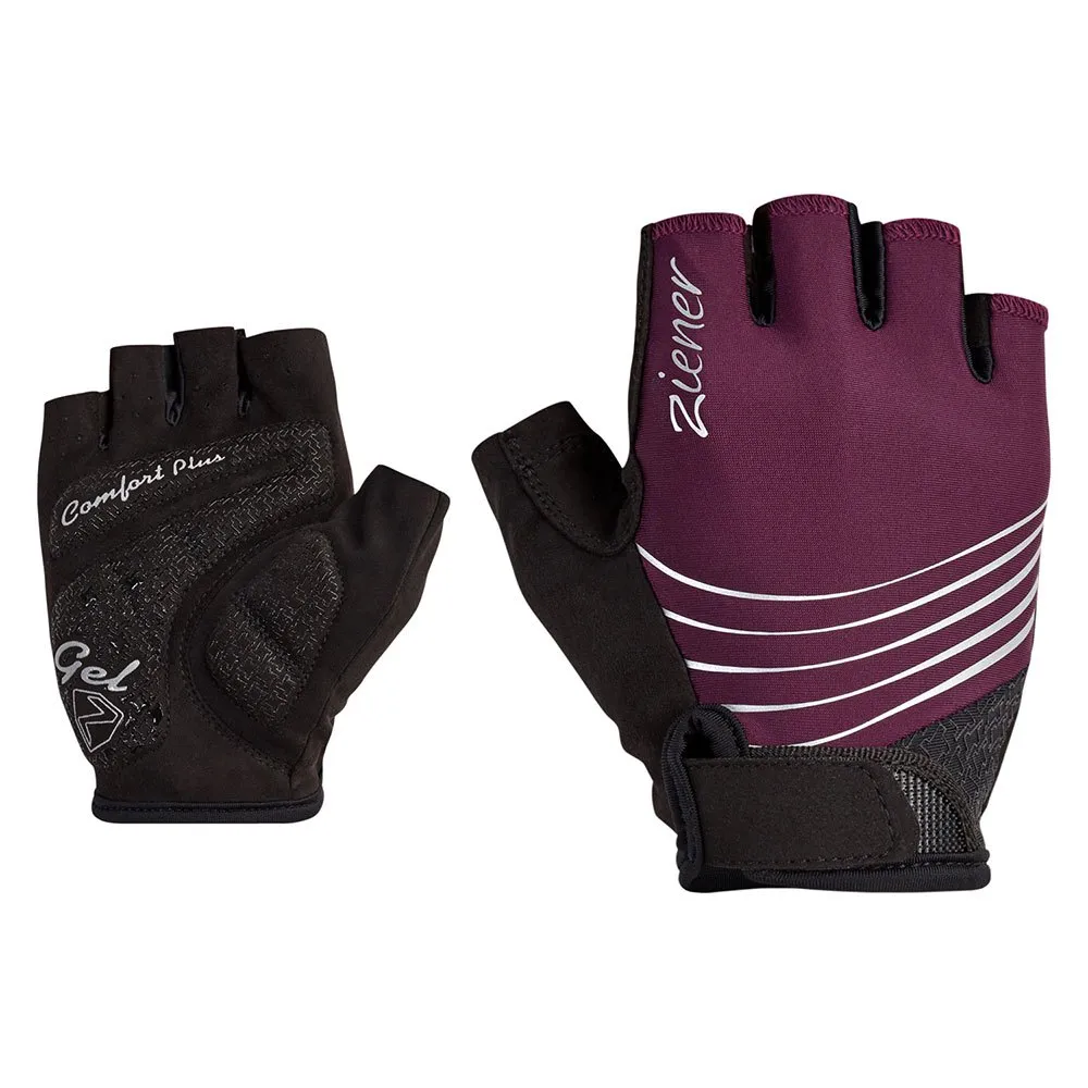 Ziener Cinderela Korta Handskar, Velvet red