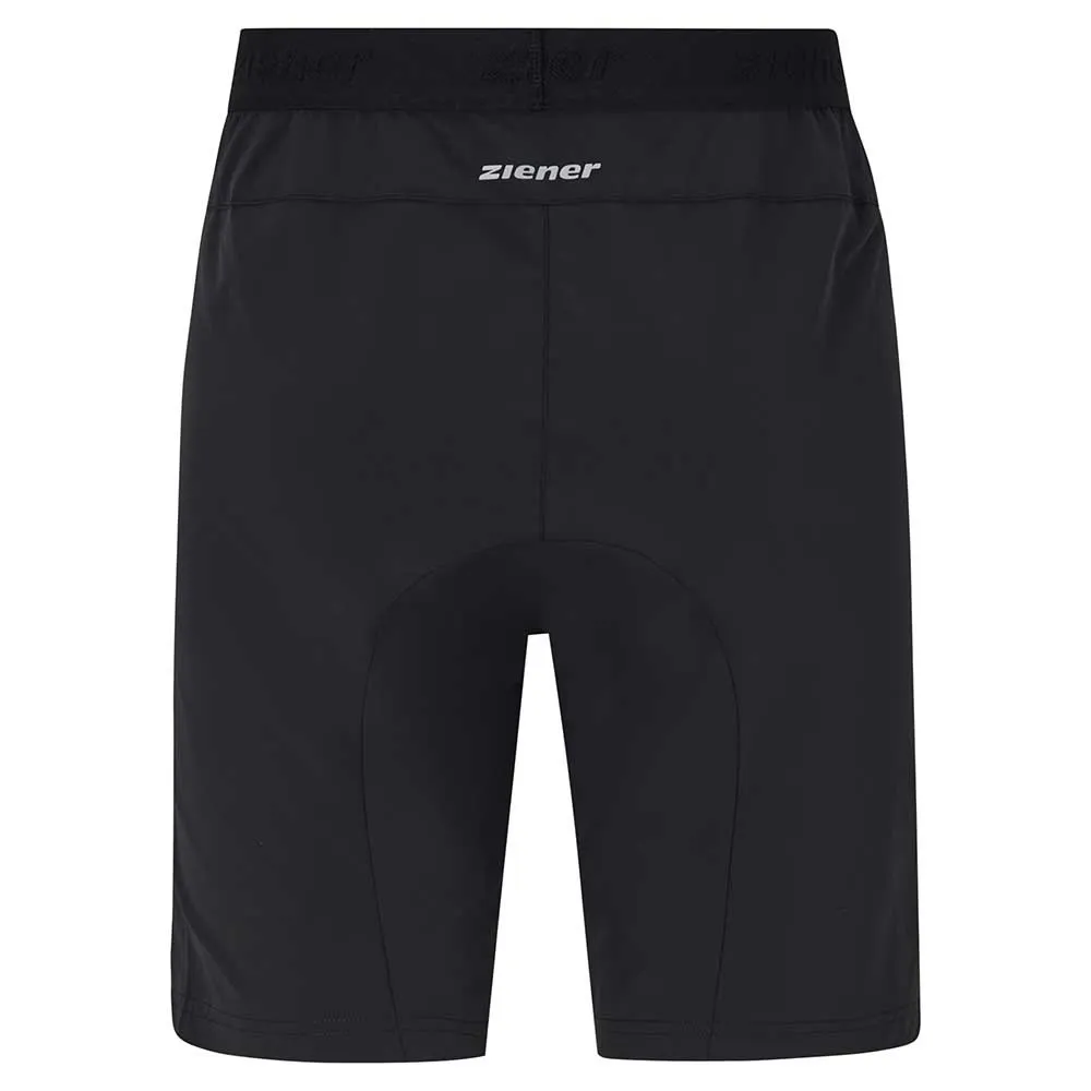 Ziener Nalte Shorts, Black