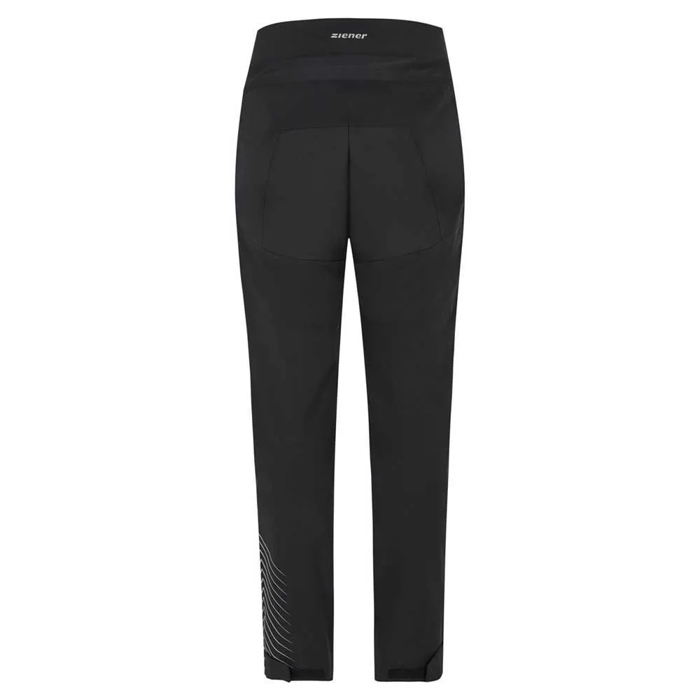 Ziener Narita 3l Byxor, Black