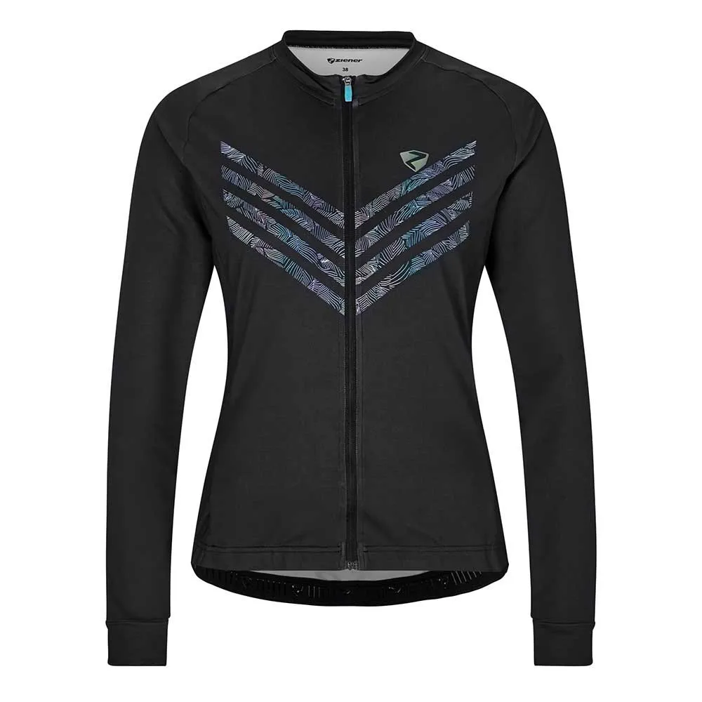 Ziener Narla Långärmad Trikå, Black 2, 38 Ziener Narla Långärmad Trikå, Black 2, 38