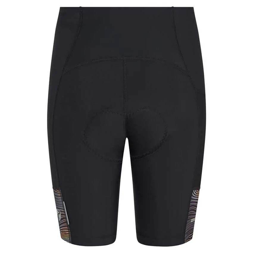 Ziener Nasira X-gel Cykelbyxor Utan Axelband, Wave print / black