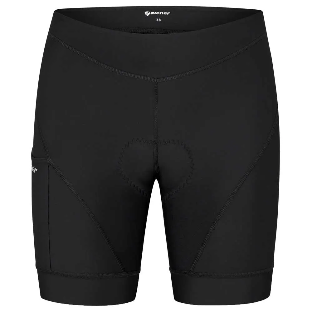 Ziener Nasra X-gel Cykelbyxor Utan Axelband, Black Ziener Nasra X-gel Cykelbyxor Utan Axelband, Black