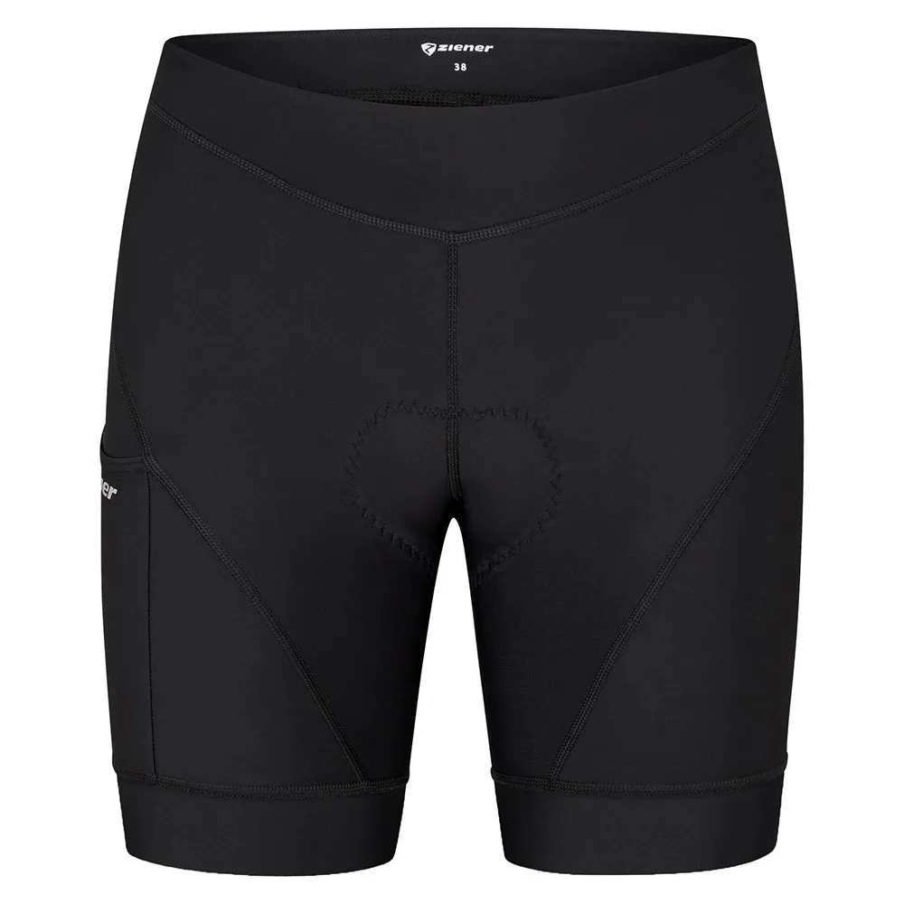 Ziener Nasra X-gel Cykelbyxor Utan Axelband, Black Ziener Nasra X-gel Cykelbyxor Utan Axelband, Black
