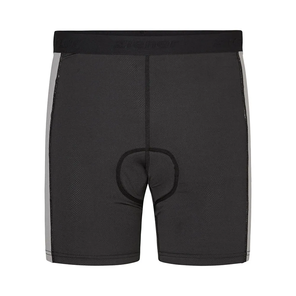 Ziener Neik X-gel Baslager Shorts, Stone grey
