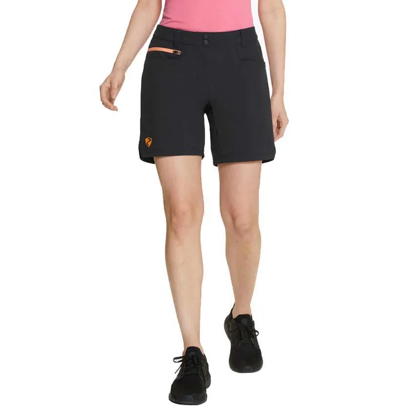Ziener Neja X-function Shorts Med Chamois, Black / Apricot Ziener Neja X-function Shorts Med Chamois, Black / Apricot