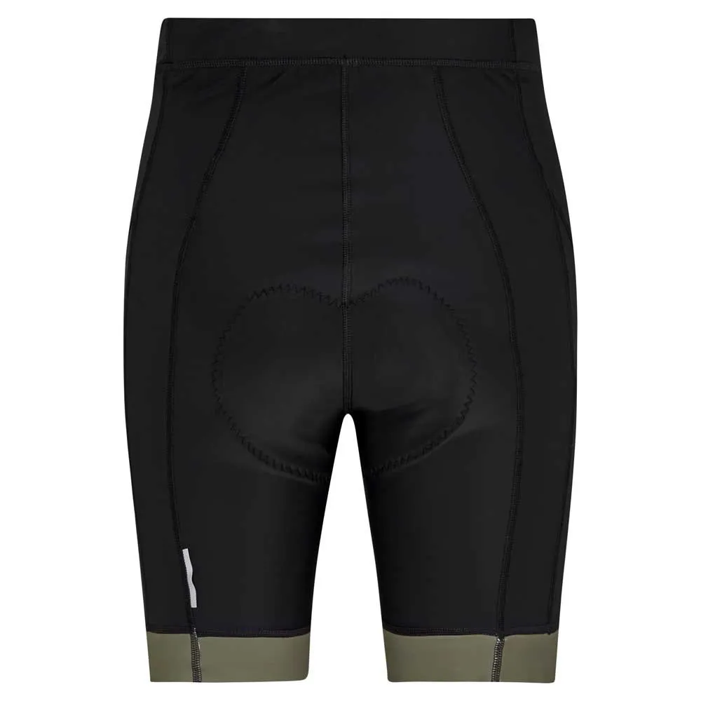 Ziener Nenik X-gel Cykelbyxor Utan Axelband, Black / leaf green