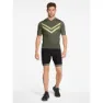 Ziener Nenik X-gel Cykelbyxor Utan Axelband, Black / leaf green