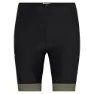 Ziener Nenik X-gel Cykelbyxor Utan Axelband, Black / leaf green