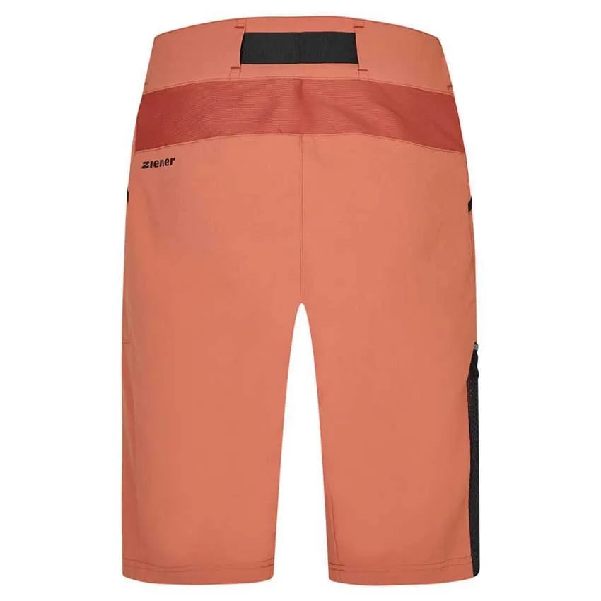 Ziener Nexil X-gel Shorts Med Chamois, Chestnut Ziener Nexil X-gel Shorts Med Chamois, Chestnut