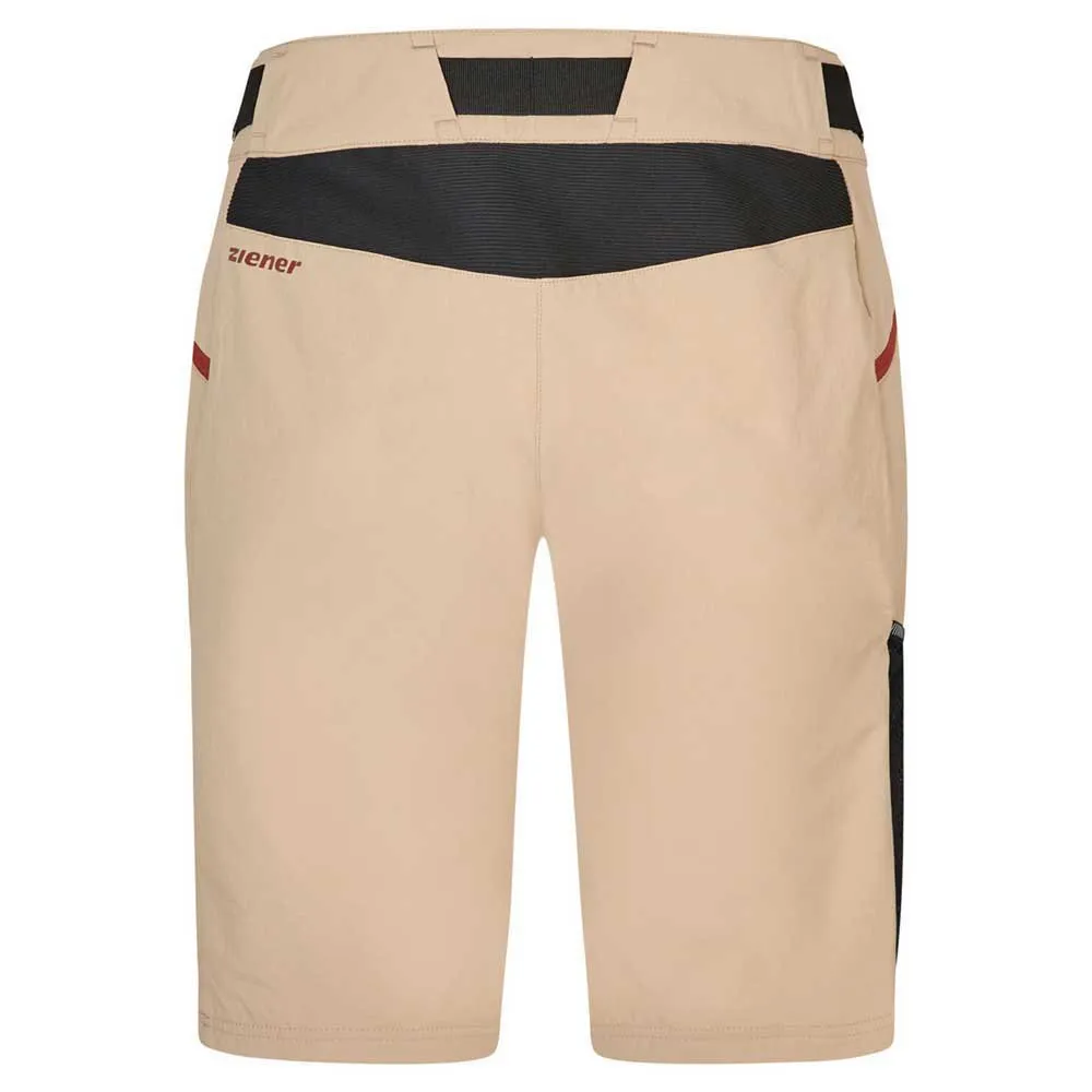 Ziener Nexita X-function Shorts Med Chamois, Cashew