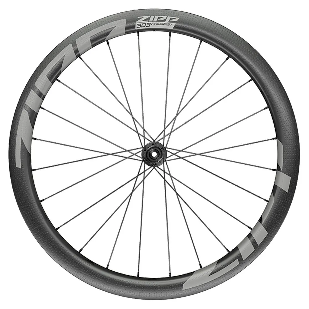 ZIPP 303 Firecrest Carbon Cl Disc Tubeless Framhjul För Landsvägscykel, Black, 12 x 100mm ZIPP 303 Firecrest Carbon Cl Disc Tubeless Framhjul För Landsvägscykel, Black, 12 x 100mm