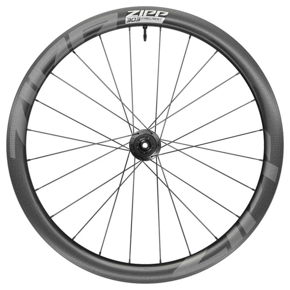 ZIPP 303 Firecrest Cl Disc Tubeless Landsvägshjulset, Black / grey, 12 x 100 / 12 x 142mm, Shimano/Sram HG ZIPP 303 Firecrest Cl Disc Tubeless Landsvägshjulset, Black / grey, 12 x 100 / 12 x 142mm, Shimano/Sram HG
