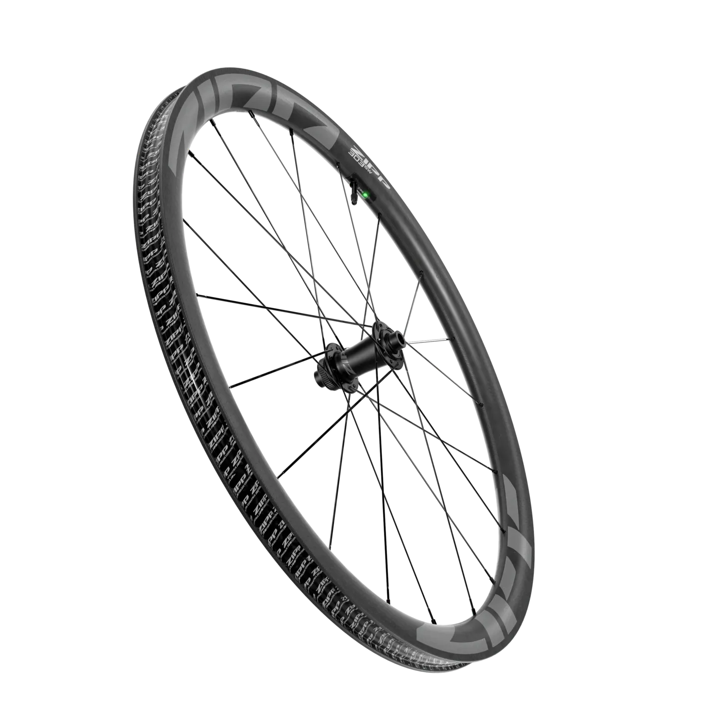 ZIPP 303 SW Framhjul, Carbon Black