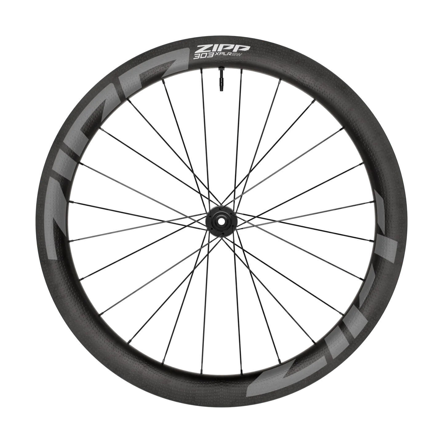ZIPP 303 XPLR SW Framhjul, Carbon Black