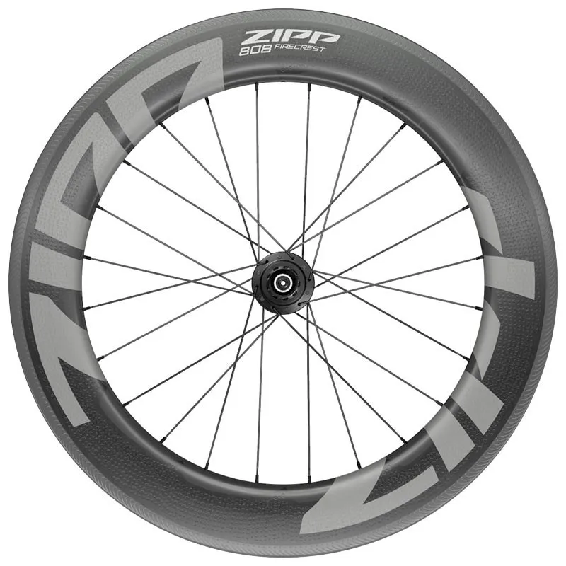 ZIPP 808 Firecrest Tubeless Landsvägscykelns Bakhjul, Black, 10 x 135mm, Shimano/Sram HG ZIPP 808 Firecrest Tubeless Landsvägscykelns Bakhjul, Black, 10 x 135mm, Shimano/Sram HG