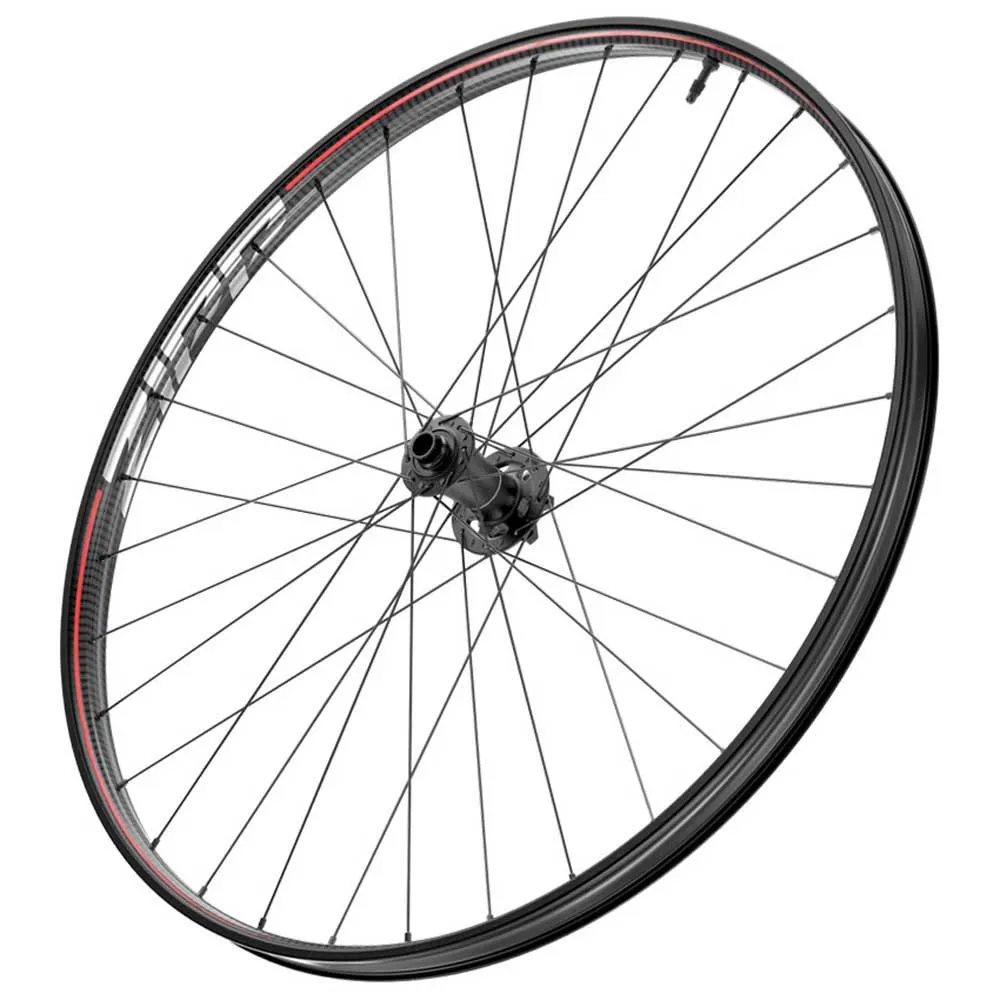 ZIPP Am 3zero Moto 29´´ 6b Disc Boost Tubeless Mtb Bakhjul, Silver logo / rs red line graphic, 12 x 148mm, Sram XDR