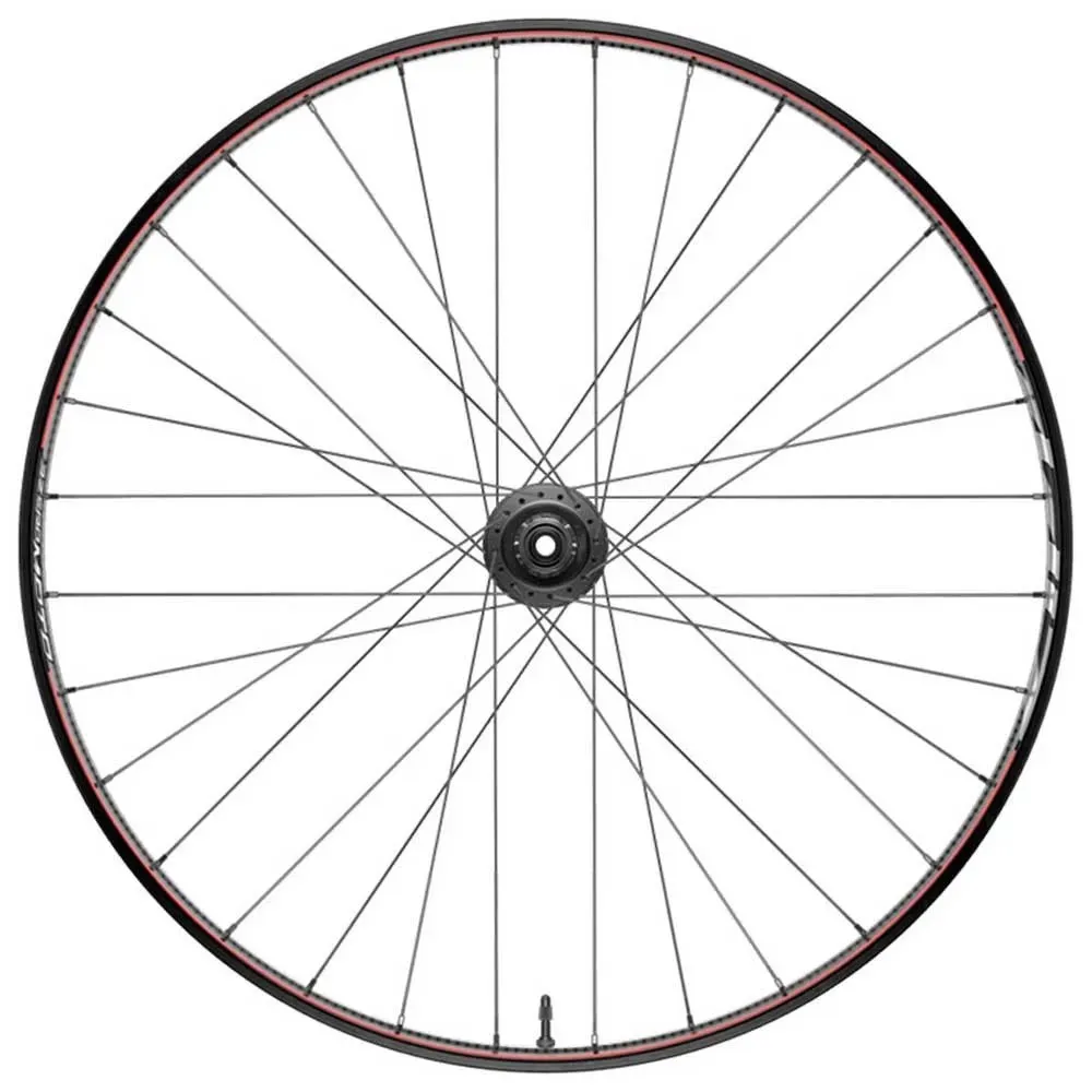 ZIPP Am 3zero Moto 29´´ 6b Disc Tubeless Mtb Framhjul, Black / silver logo / rs red line graphic, 15 x 110mm