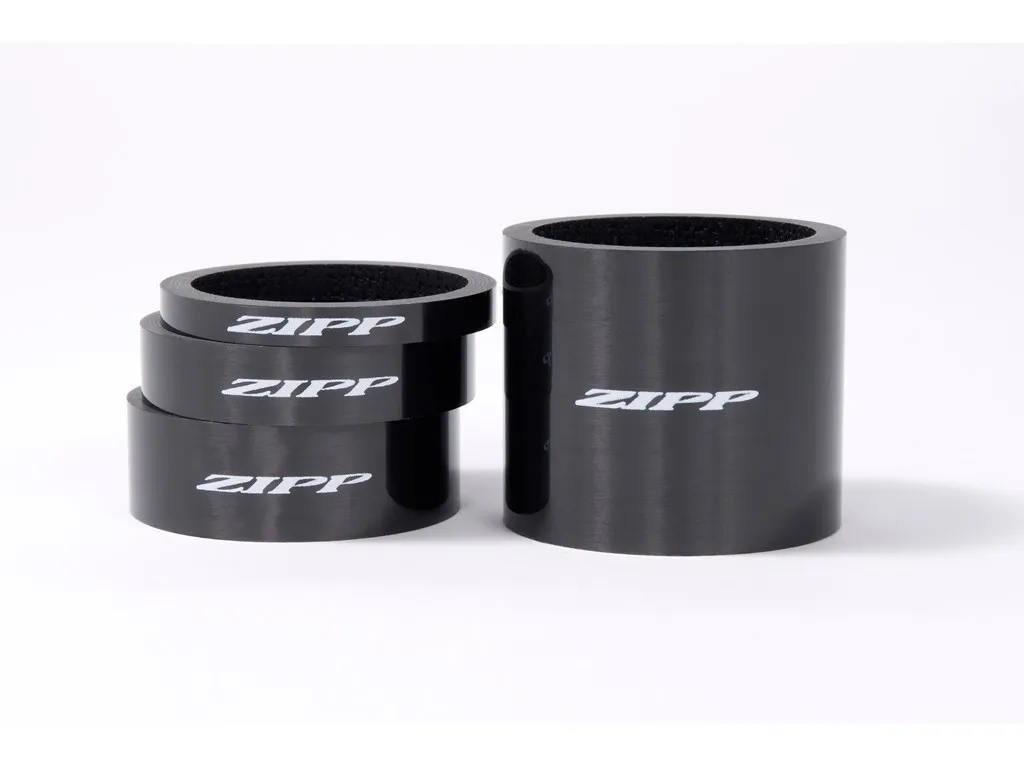ZIPP carbon spacer set, Svart ZIPP carbon spacer set, Svart